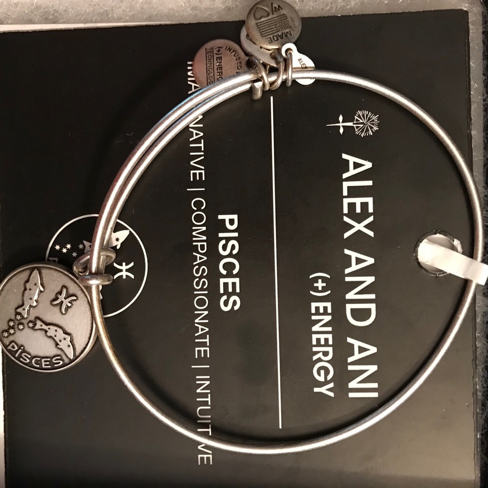 Alex and Ani Pisces Bangle Bracelet (disc.)